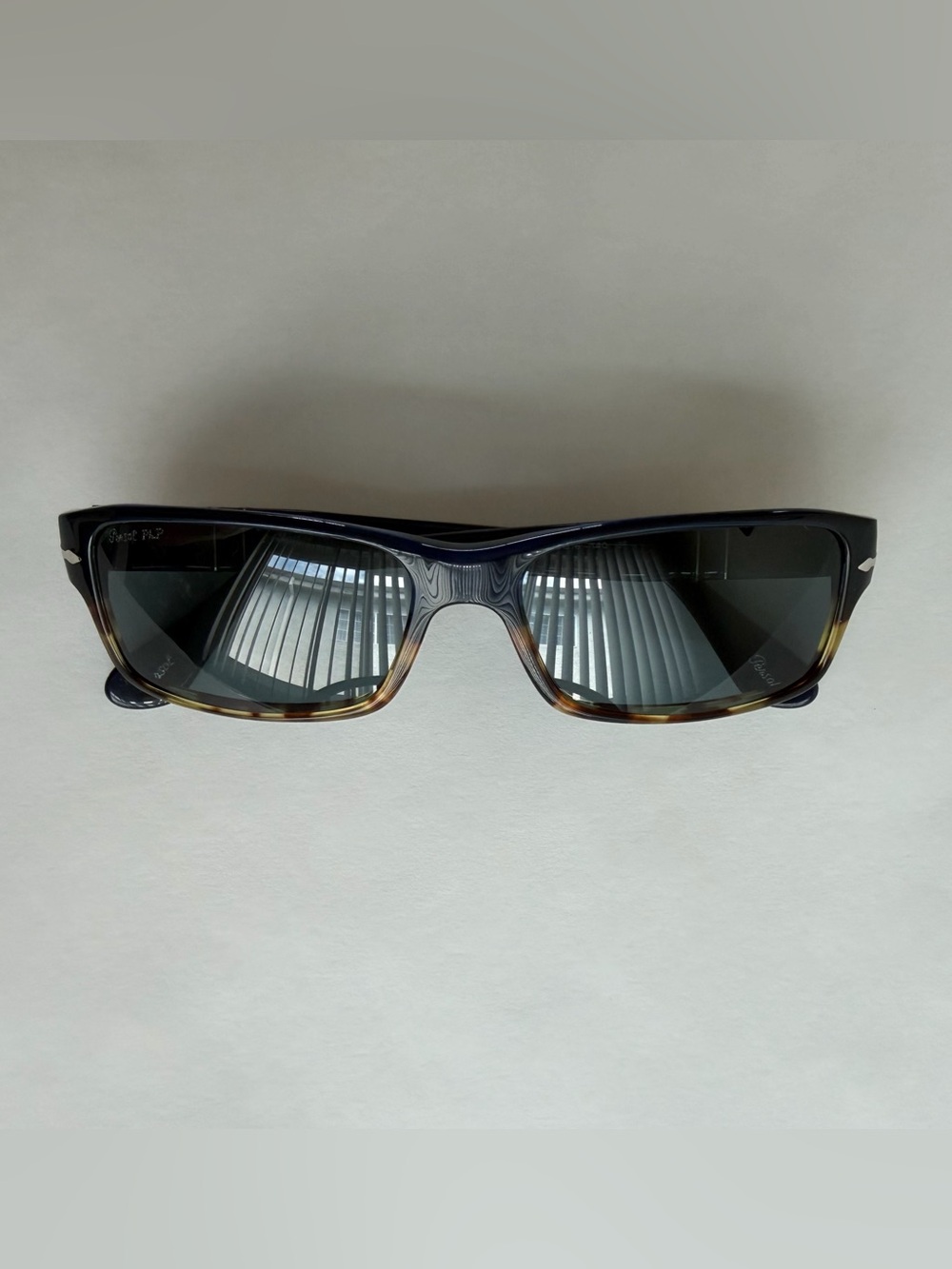 Persol PO2747S Rectangular Sunglasses Tortoise Shell Photochromic Polarized